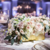 Dinner table floral design
